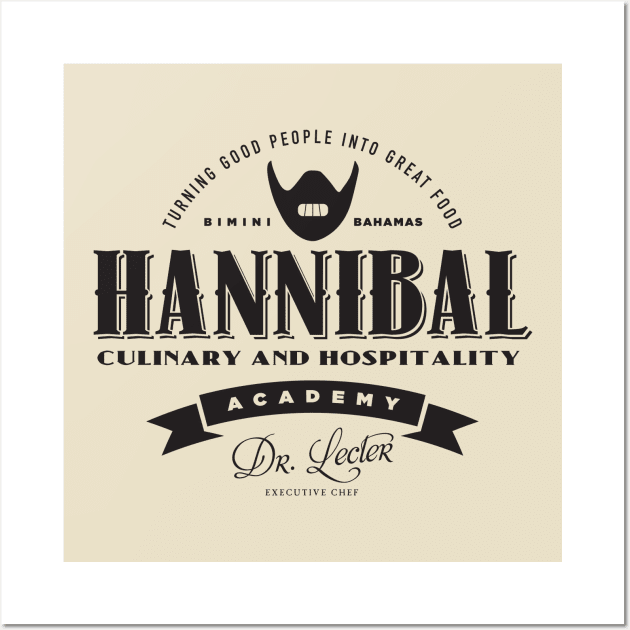 Hannibal Culinary School Wall Art by MindsparkCreative